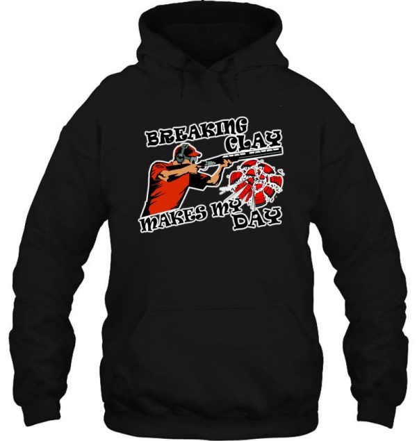 pigeon clay trap shooting for skeet shooting fans hoodie