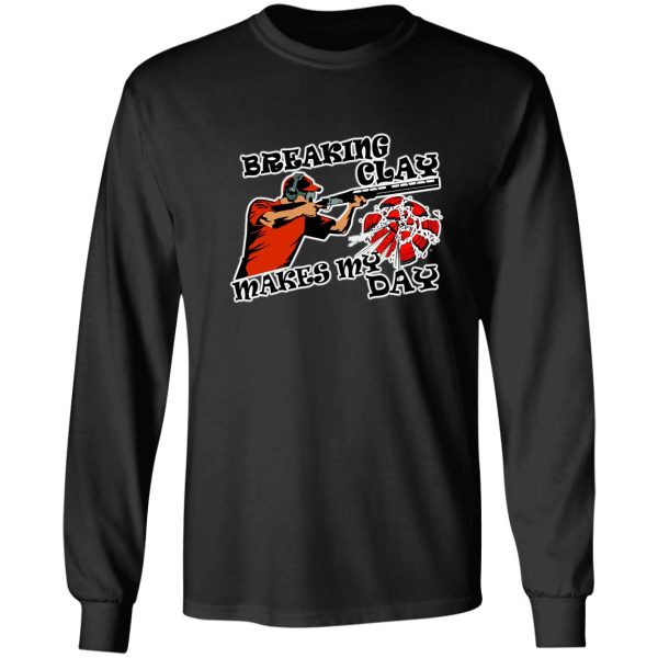 pigeon clay trap shooting for skeet shooting fans long sleeve