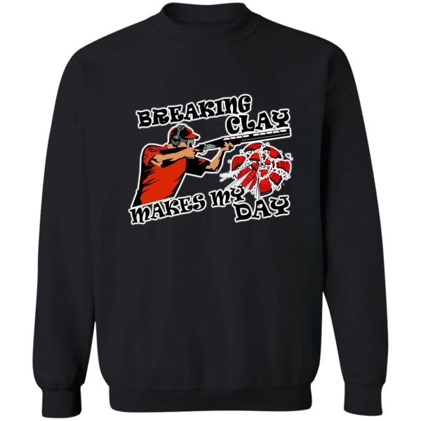 pigeon clay trap shooting for skeet shooting fans sweatshirt