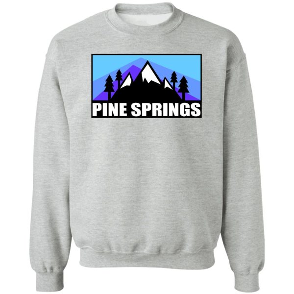 pine springs design sweatshirt