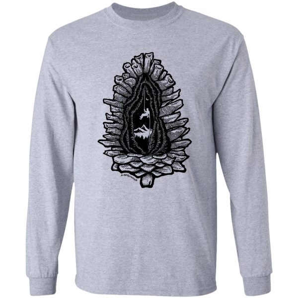 pinecone cave rappelling rock climbing bouldering long sleeve