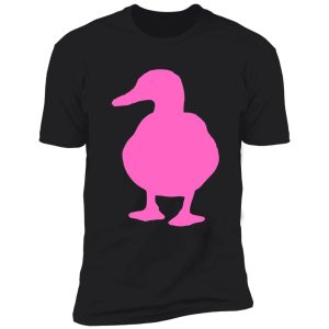 pink duck cute funny shirt