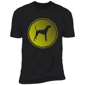 plott hound silhouette shirt
