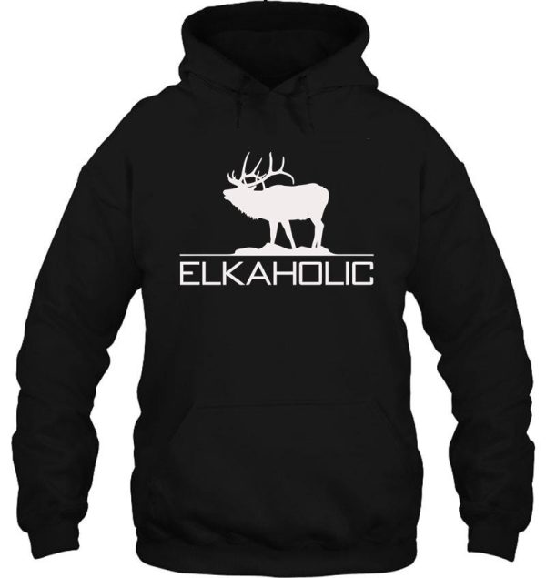 popular elkaholic funny elk hunting rv366 trending hoodie