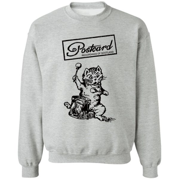 postcard records t shirt sweatshirt