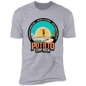 potato chip rock san diego mountain of moonlit rock hiking t-shirt shirt