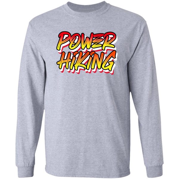 power hiking long sleeve