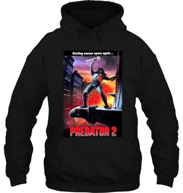 predator 2 hunting season opens again hoodie