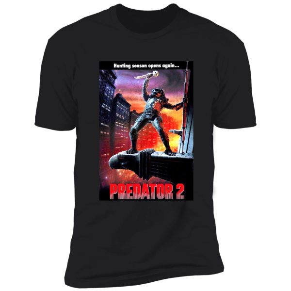 predator 2: hunting season opens again shirt