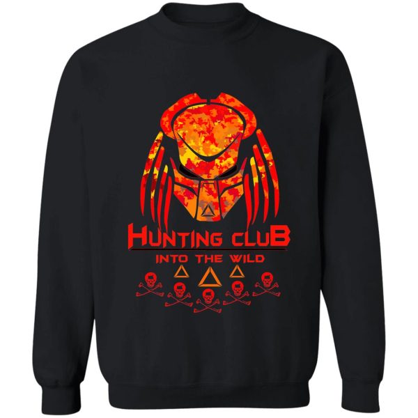 predator hunting club sweatshirt