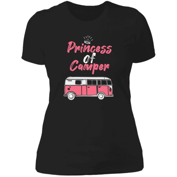 princess of camper lady t-shirt