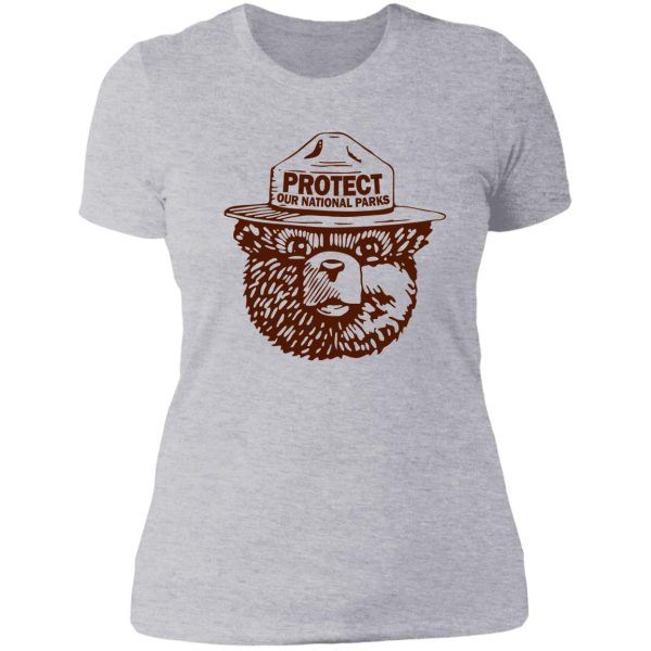 protect our parks lady t-shirt