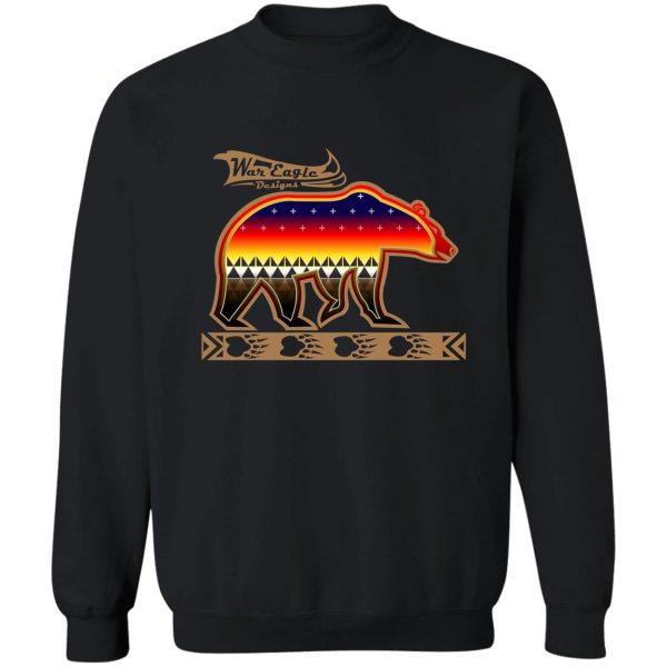 protecting the people brown bear sweatshirt