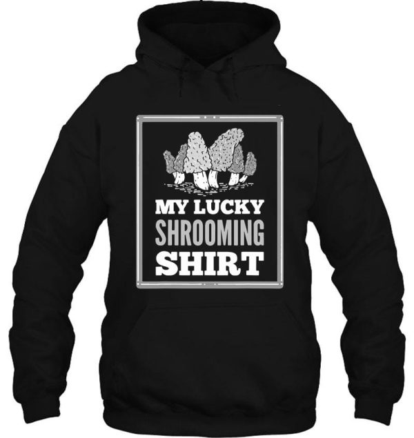 psychedelic magical mushroom hunter hoodie