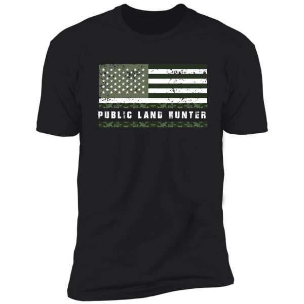 public land hunter, deer hunting, deer outfit shirt