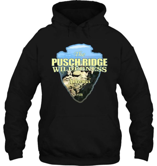 pusch ridge wilderness (arrowhead) hoodie