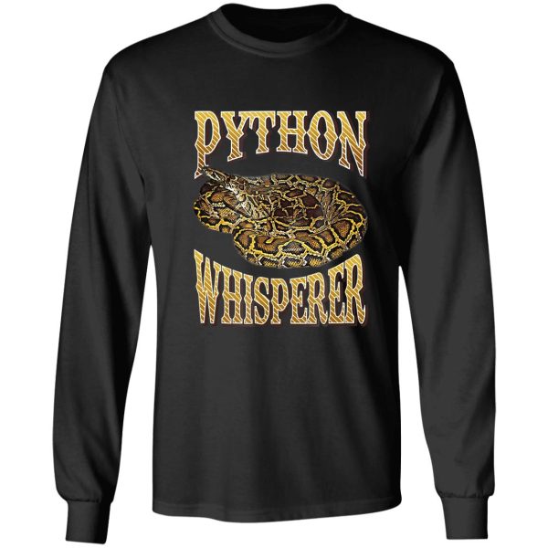 python hunting fl everglades funny long sleeve