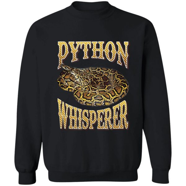 python hunting fl everglades funny sweatshirt