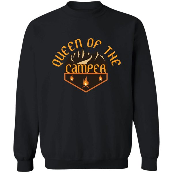 queen of the camper sweatshirt