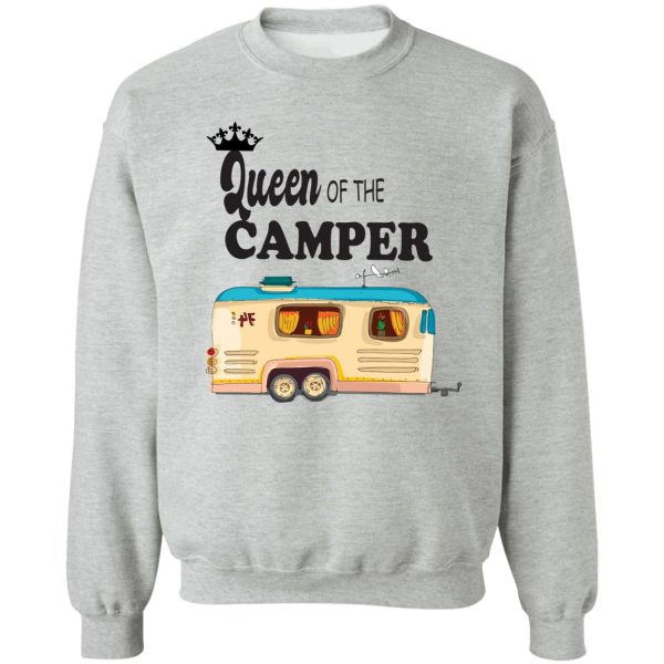 queen of the camper sweatshirt