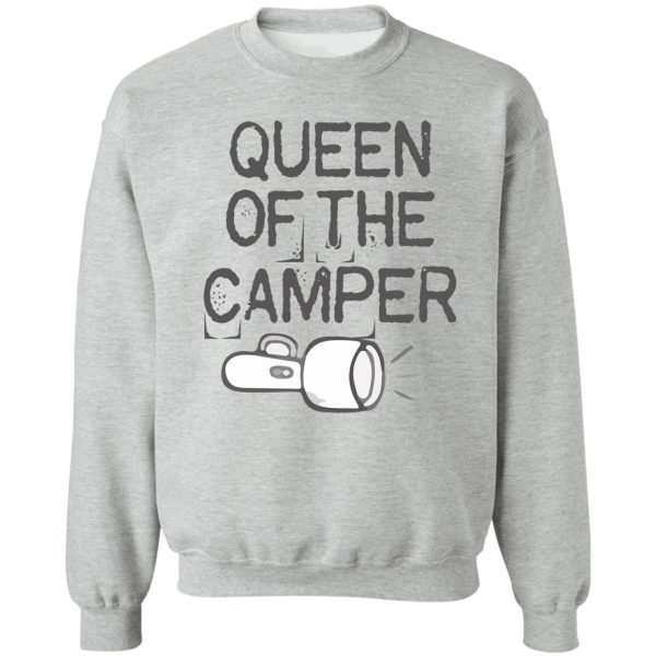 queen of the camper sweatshirt