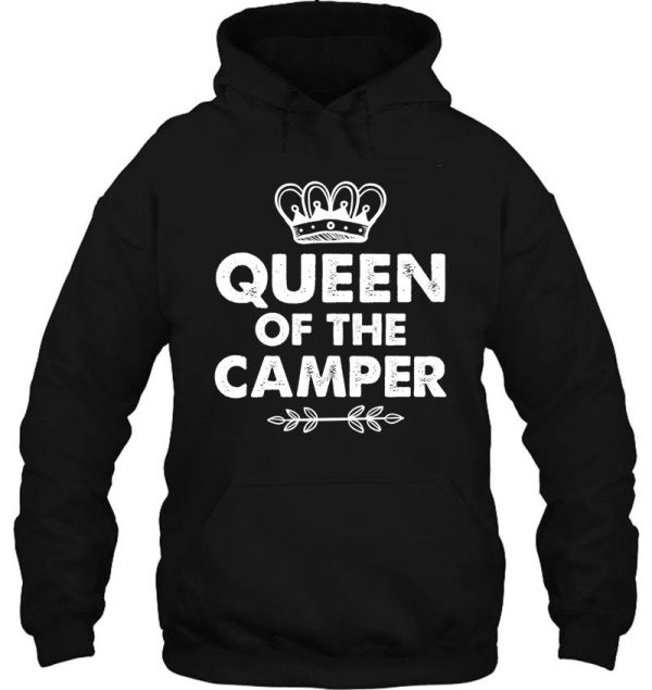 queen of the camper unisex shirt - camping shirt camper tshirt shirt camper gift funny rv shirt rv shirt camper shirt camping shirt hoodie