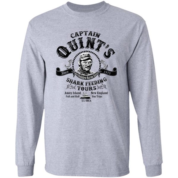 quints shark feeding tours long sleeve