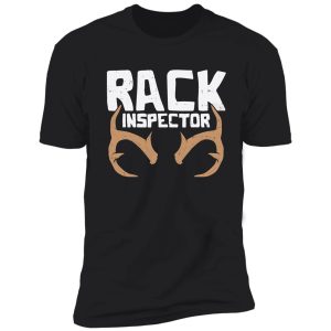 rack inspector funny deer elk buck bow hunting hunter gift shirt