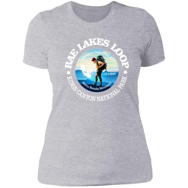 rae lakes loop (c) lady t-shirt