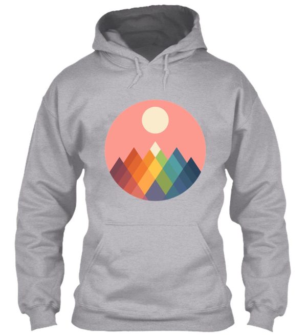 rainbow peak hoodie