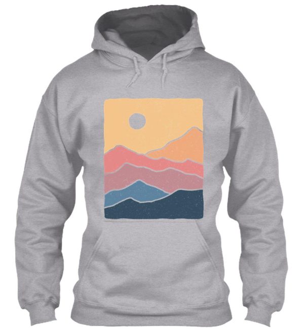 range of color hoodie