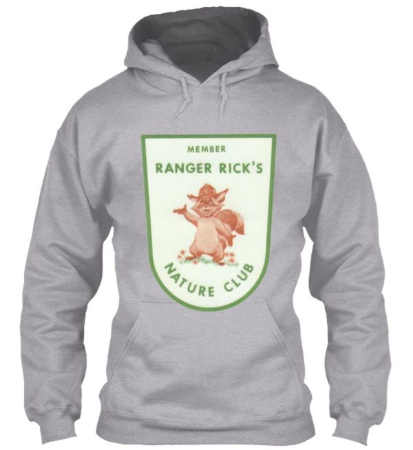 ranger rick nature club member badge 2 hoodie