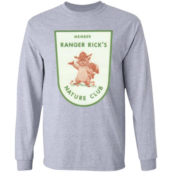 ranger rick nature club member badge 2 long sleeve