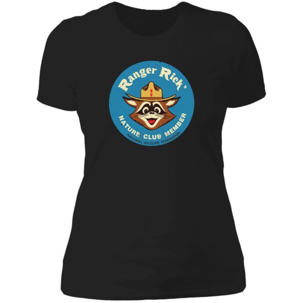 ranger rick nature club member lady t-shirt