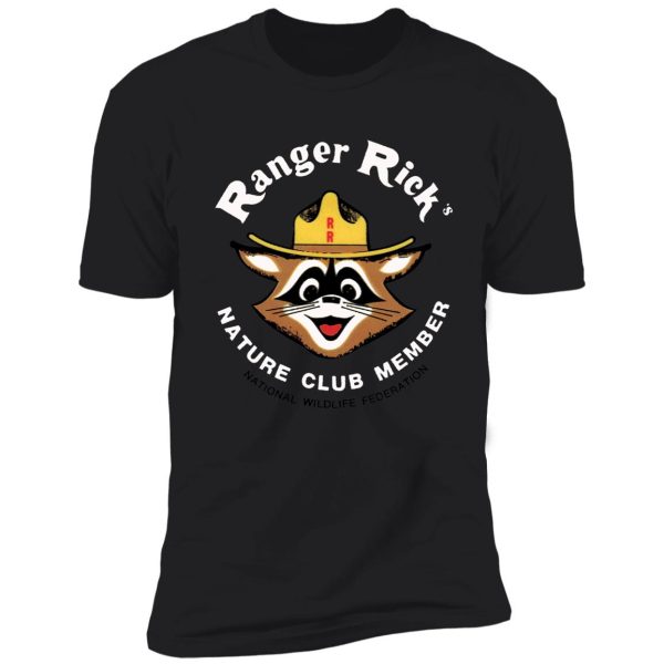 ranger rick's nature club vintage member badge shirt