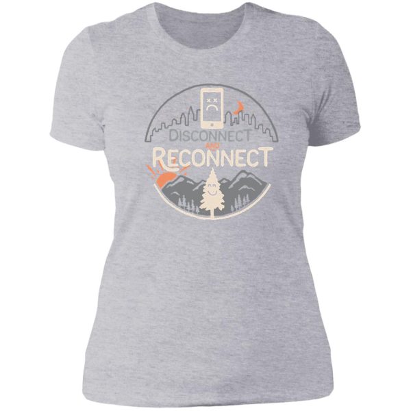 reconnect lady t-shirt