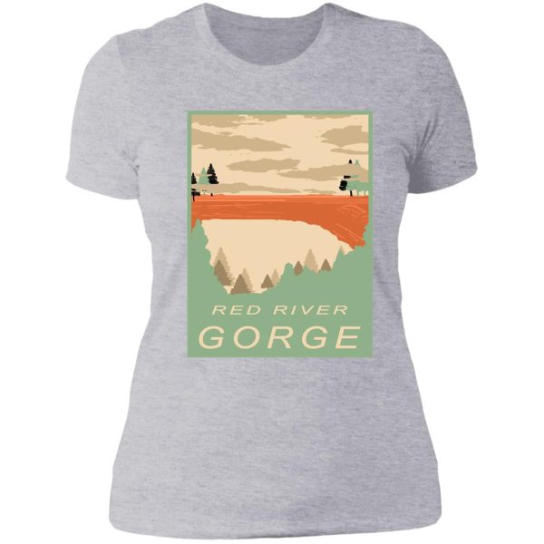 red river gorge lady t-shirt