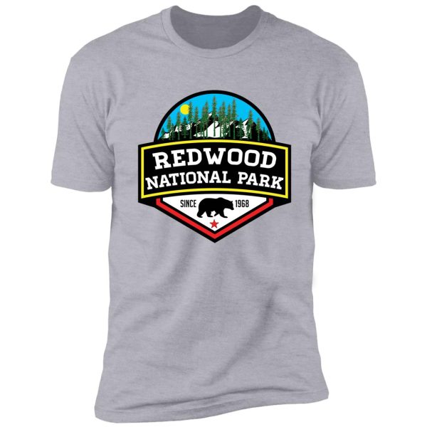 redwood national park california redwoods mountains hike hiking camp camping shirt