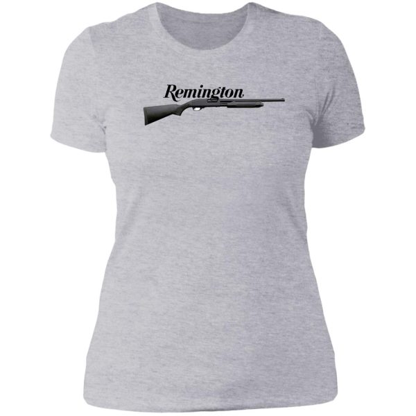 remington 870 express shotgun lady t-shirt