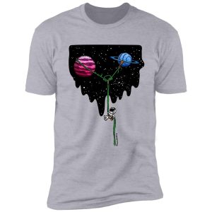 repelling from the galaxy | rock climbing shirt