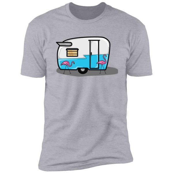 retro blue campers shirt