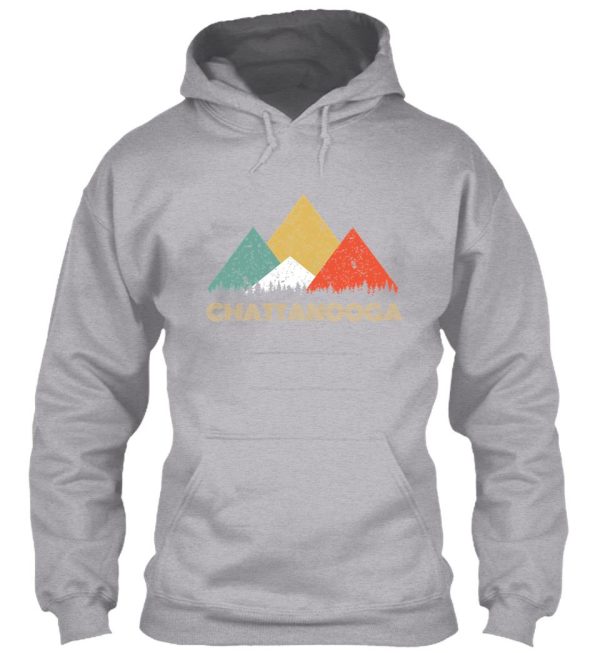 retro city of chattanooga mountain shirt hoodie