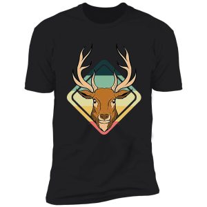 retro deer hunting gift i vintage costume antlers t-shirt shirt