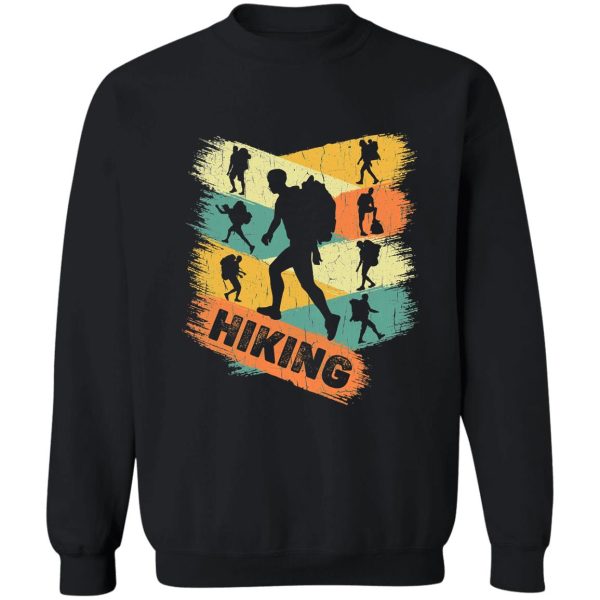 retro hiker sweatshirt