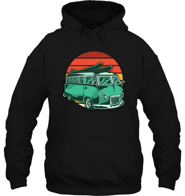 retro vintage camper hoodie