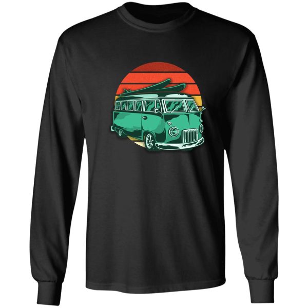 retro vintage camper long sleeve