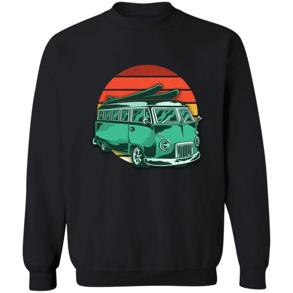 retro vintage camper sweatshirt