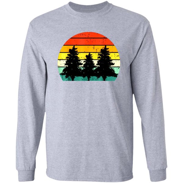 retro wilderness - outdoor long sleeve