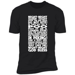richie's bed time rhyme design shirt