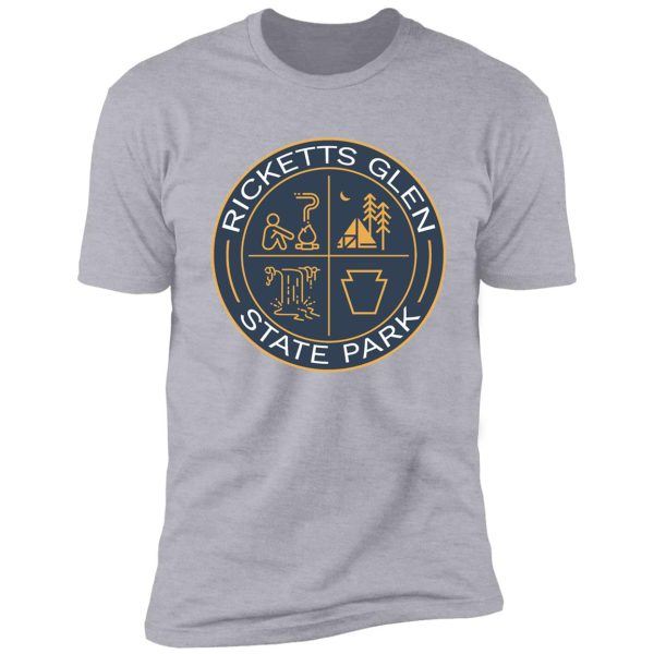 ricketts glen heraldic logo shirt